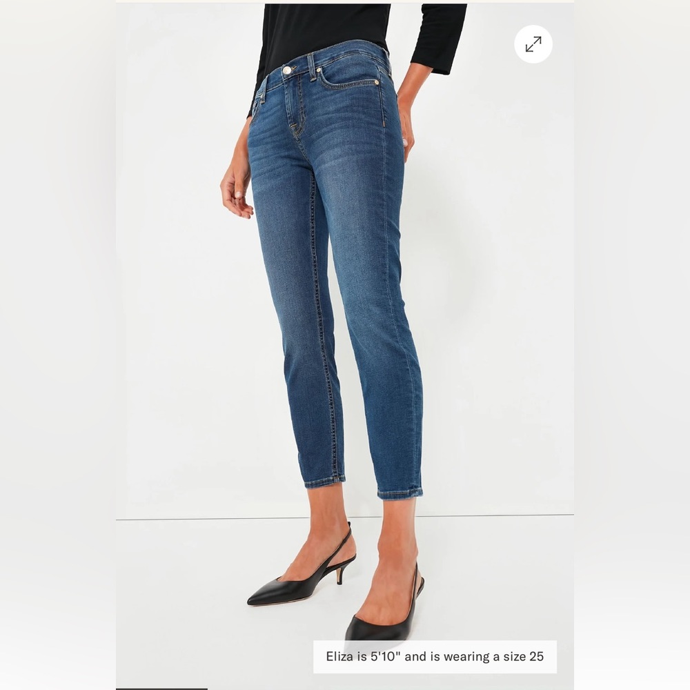 7 for all Mankind Blair Skinny Jean Size 26